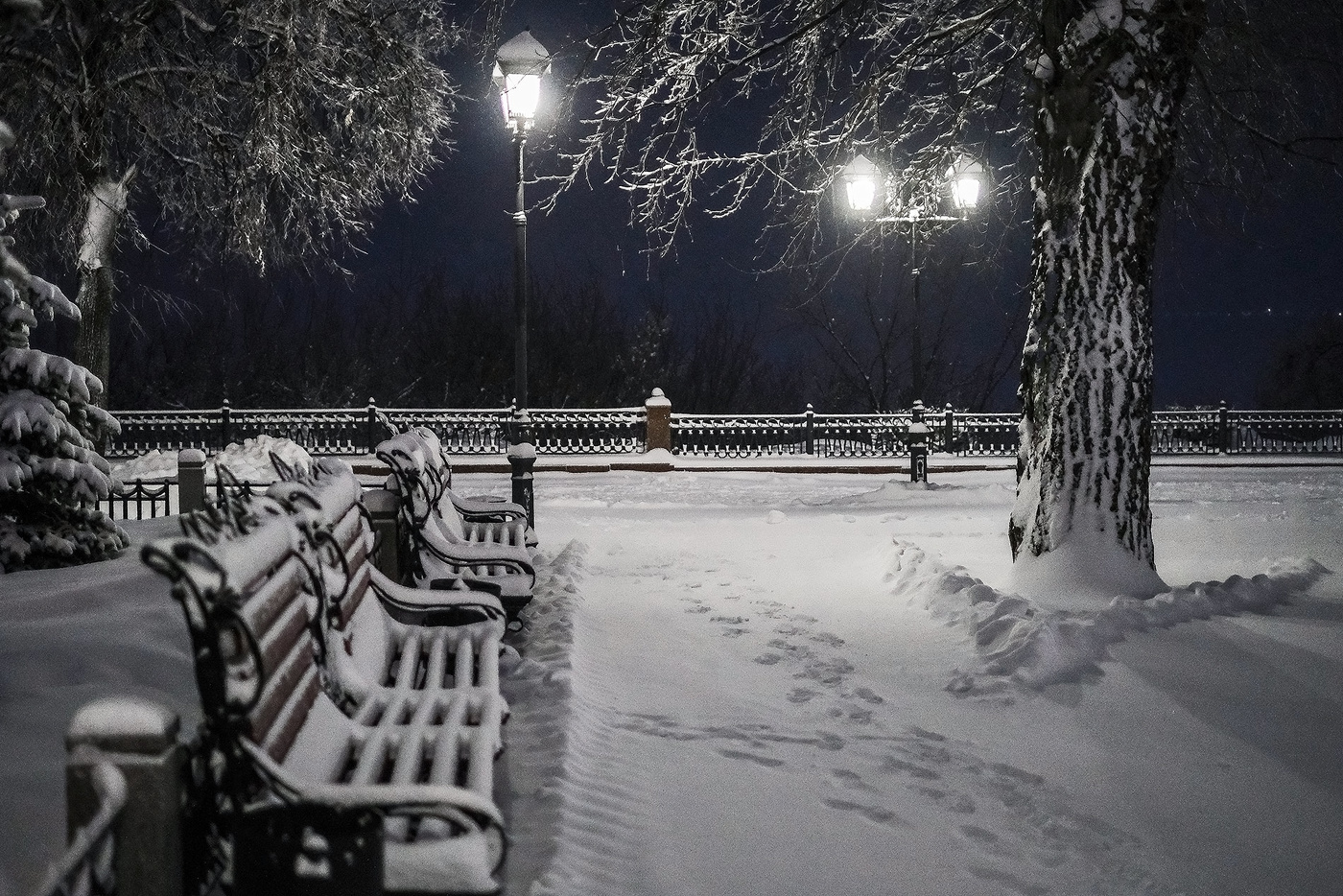 Nacht in der Stadt ...