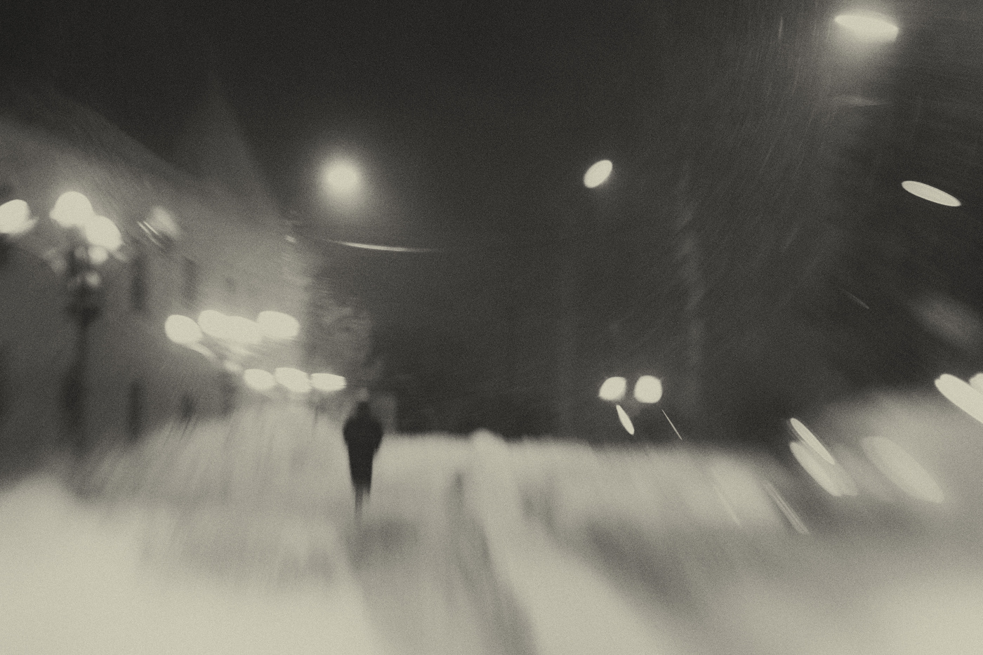 Ein weiterer Schneesturm