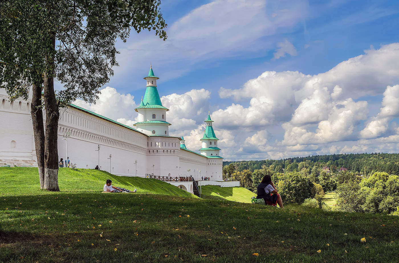 Die Mauern des Klosters