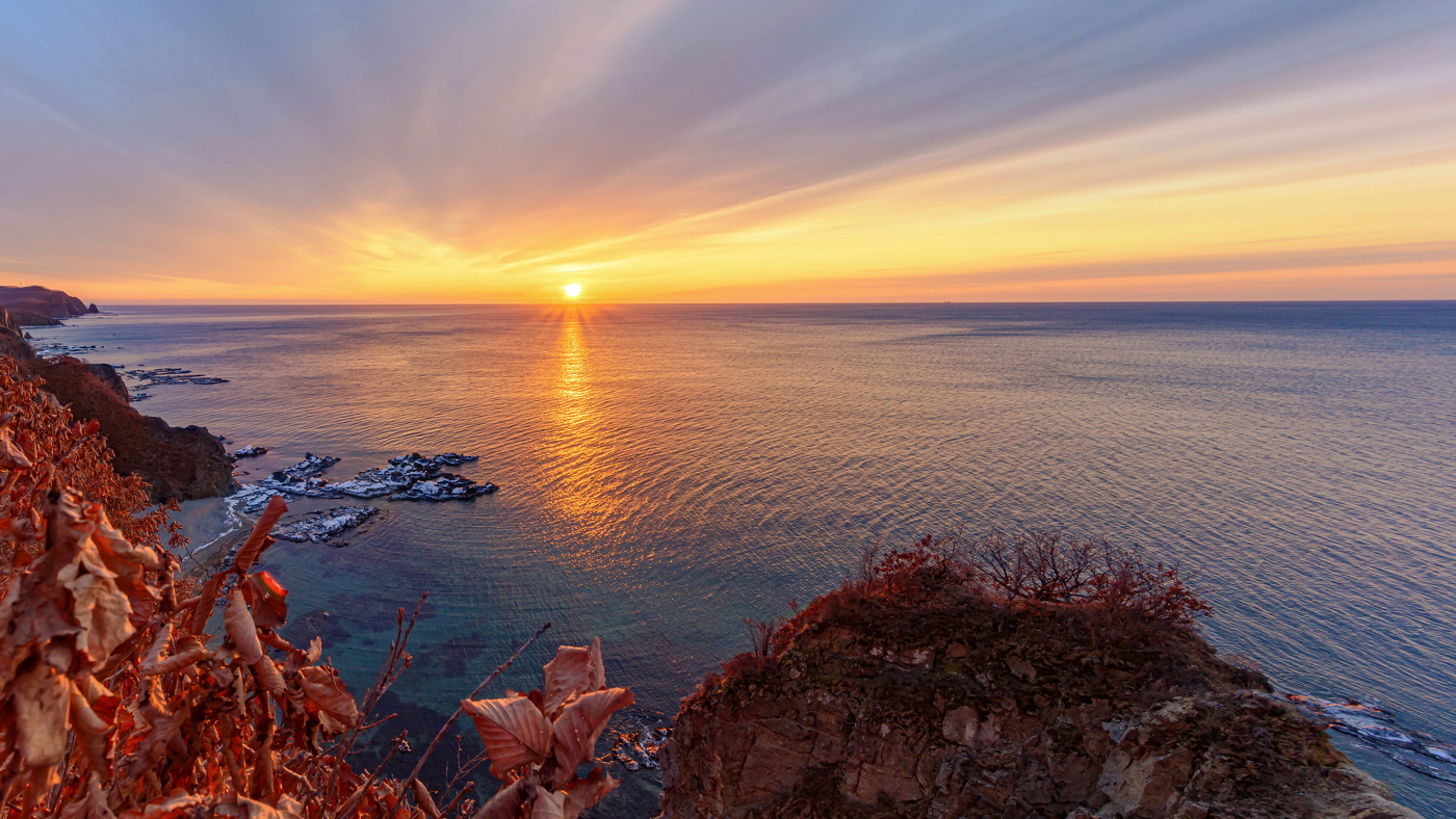 Winter-Sonnenaufgang