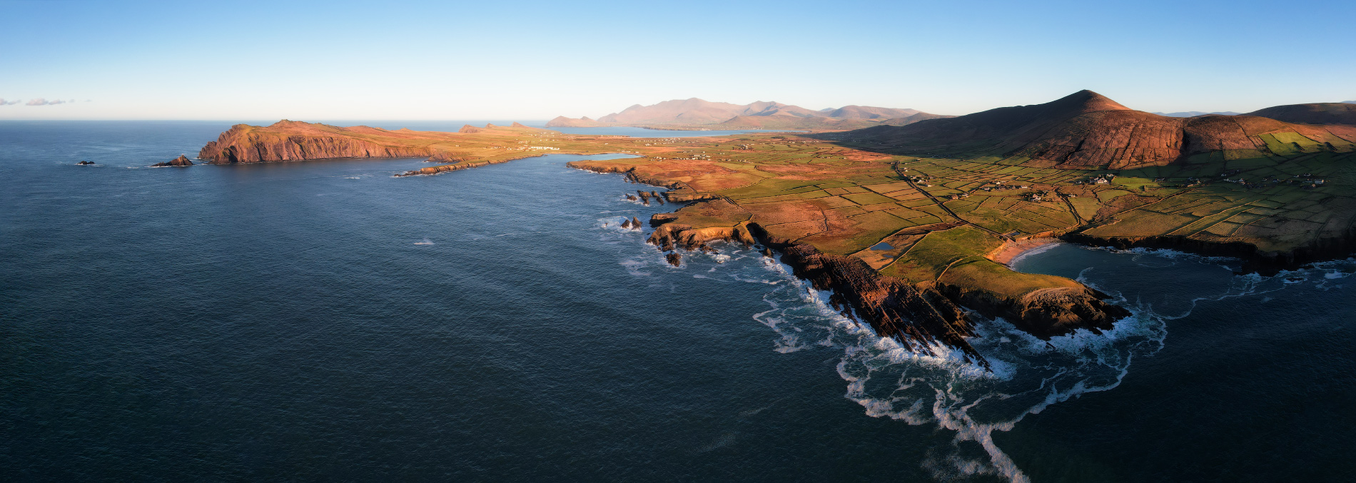 ...in sunset tones...