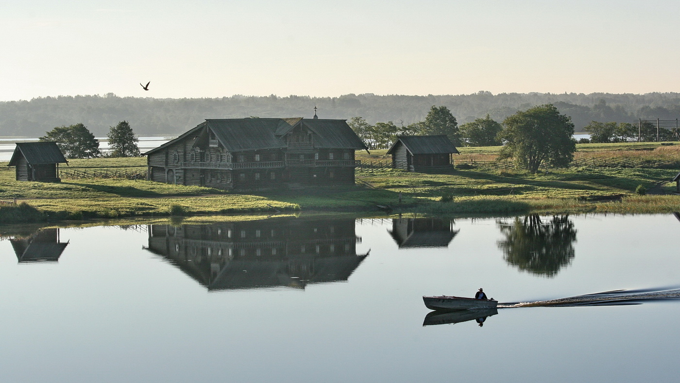 Morgen in Kizhi