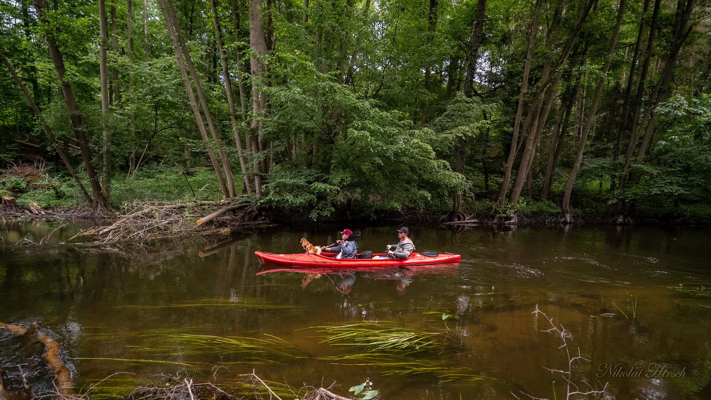 Drei Männer in einem Boot ...