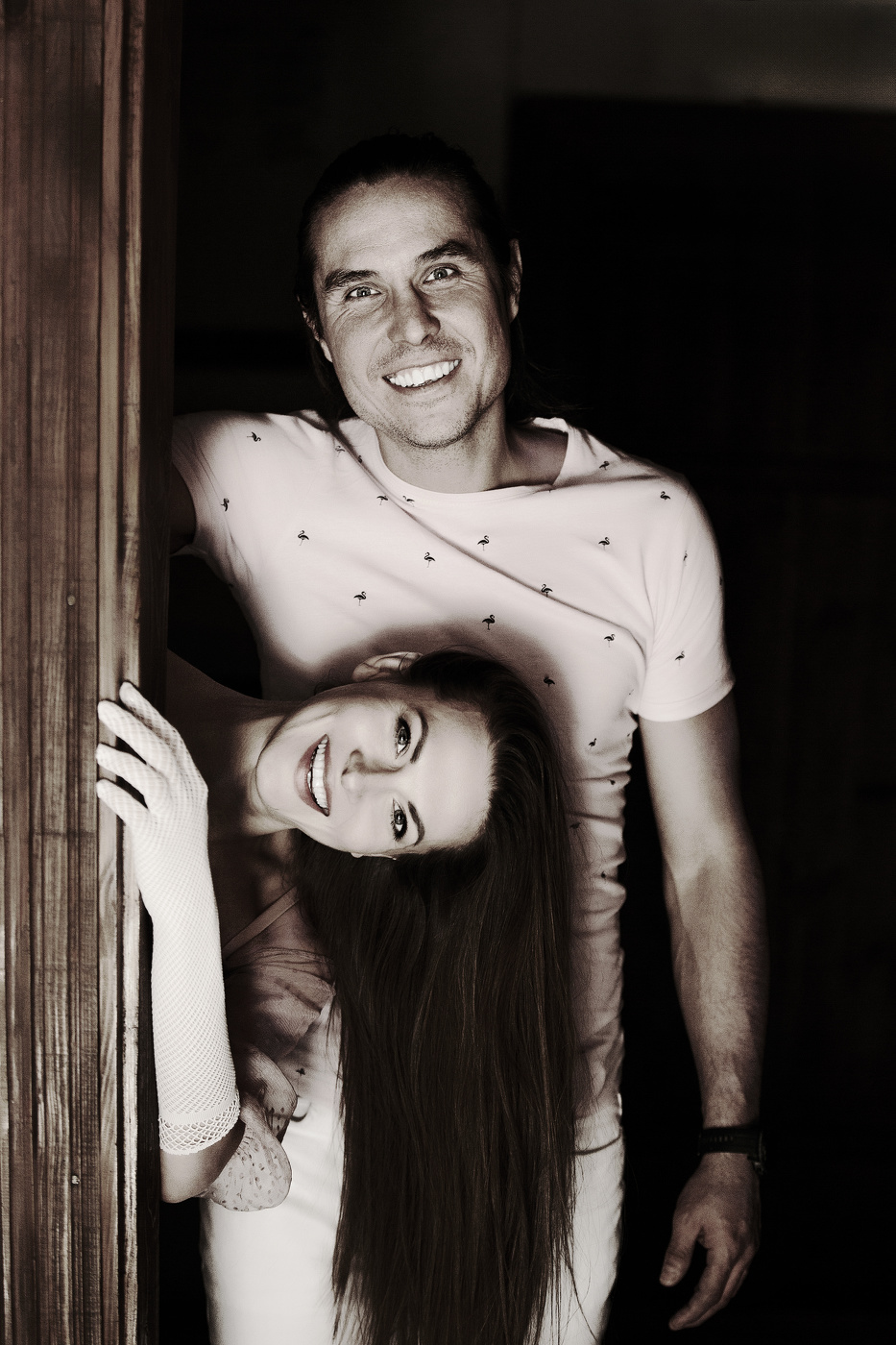 Glückliche Menschen