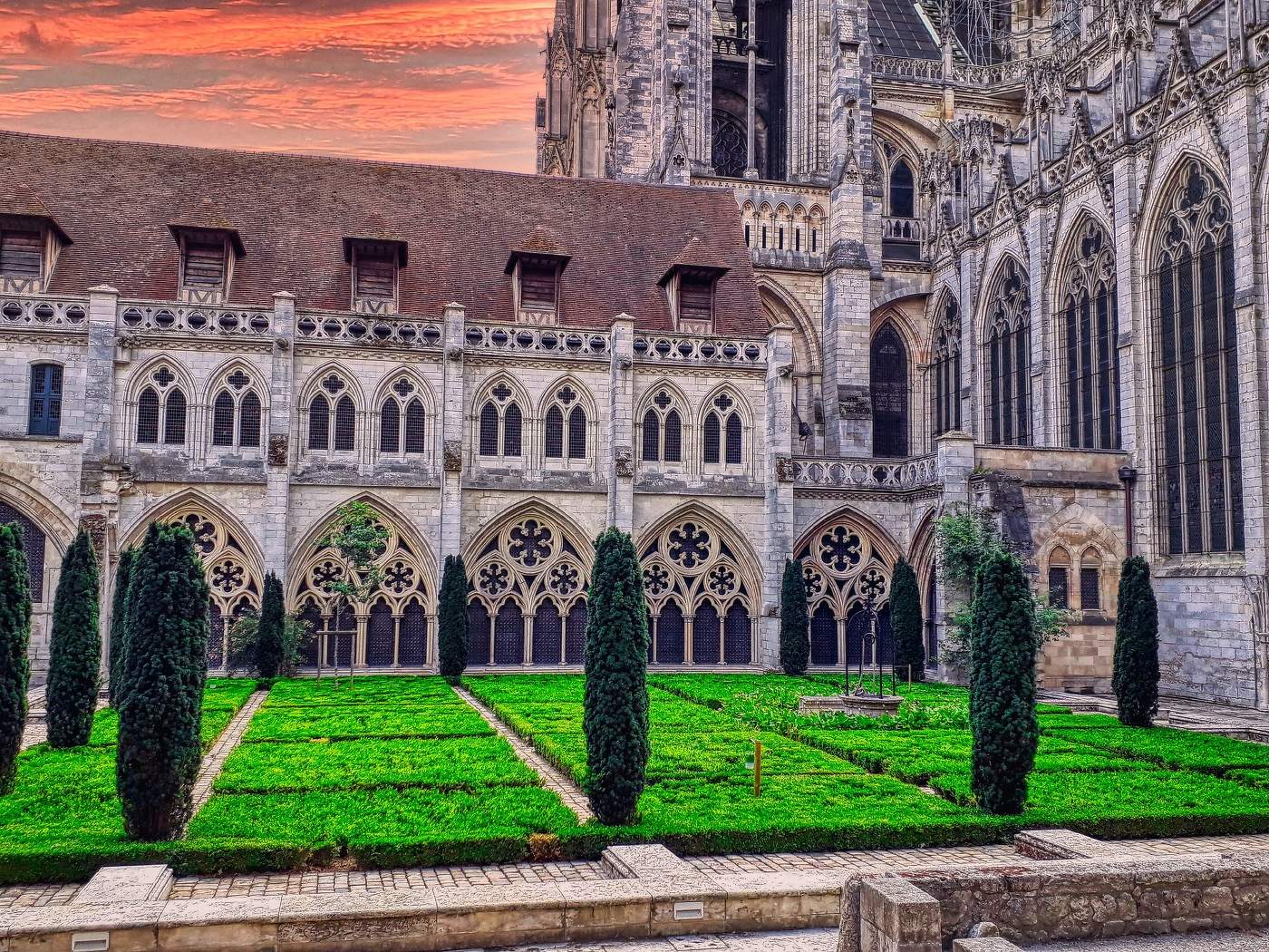 Rouen - Cathédrale Notre-Dame (claustre) - Normandia - França