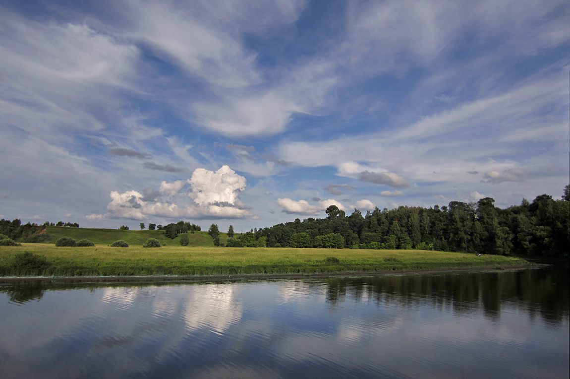 Morgen auf dem Fluss