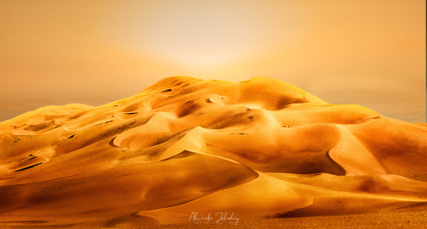 Weiße Sonne der Wüste