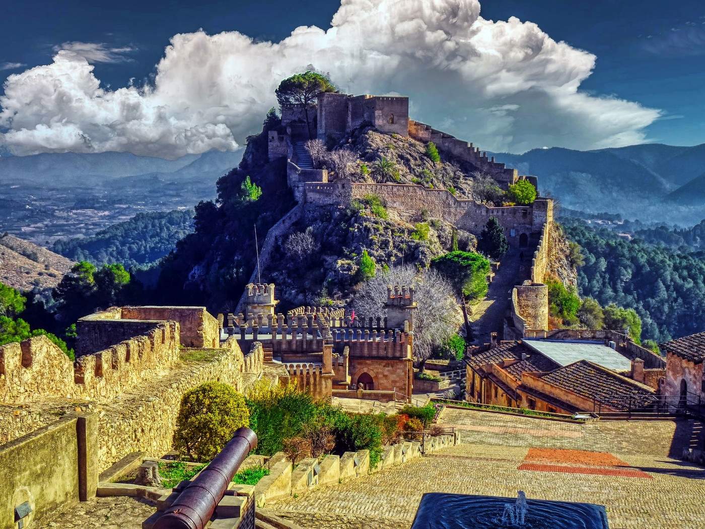 Xàtiva - Castell - La Costera