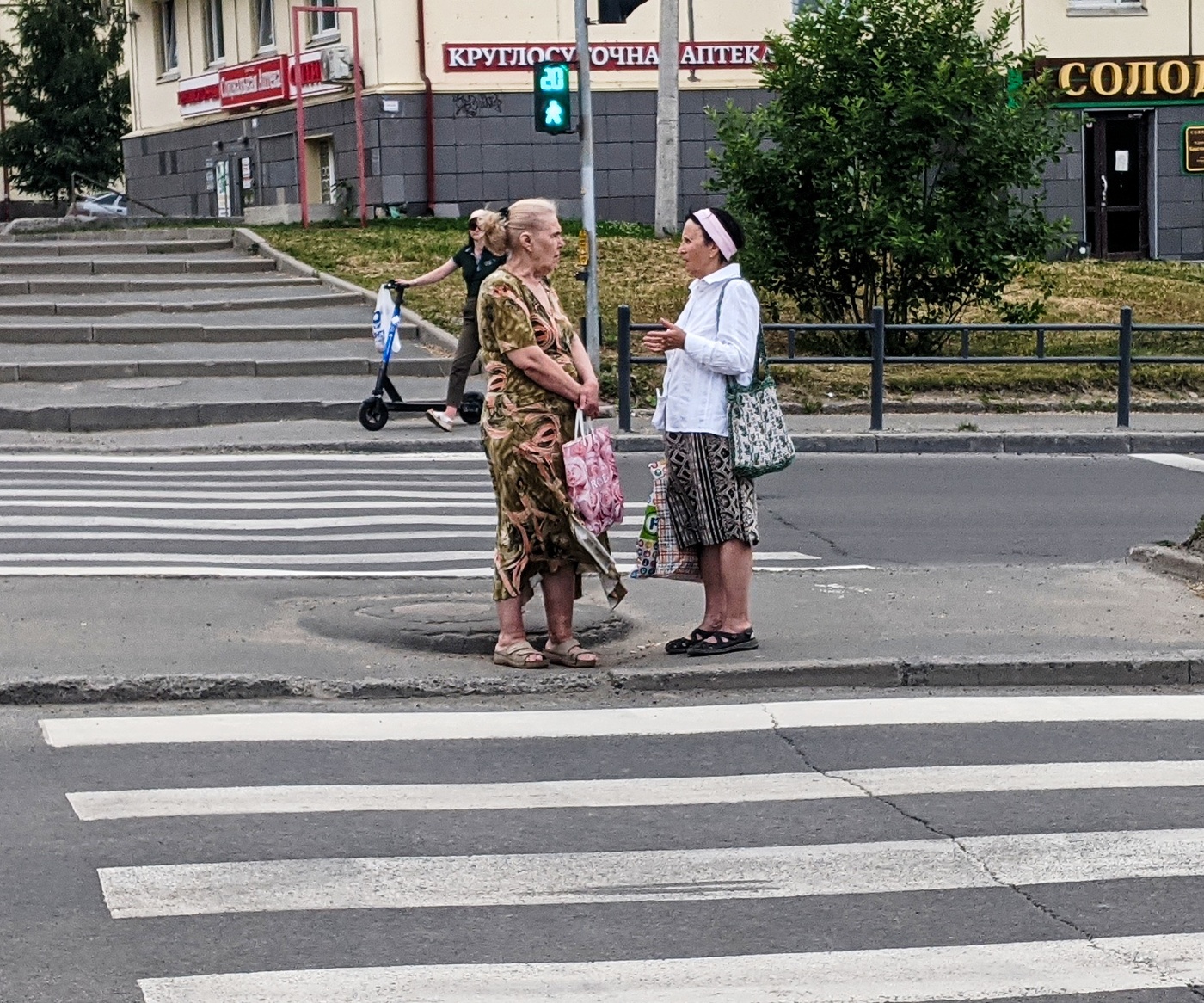 Und lassen Sie die ganze Welt warten ...