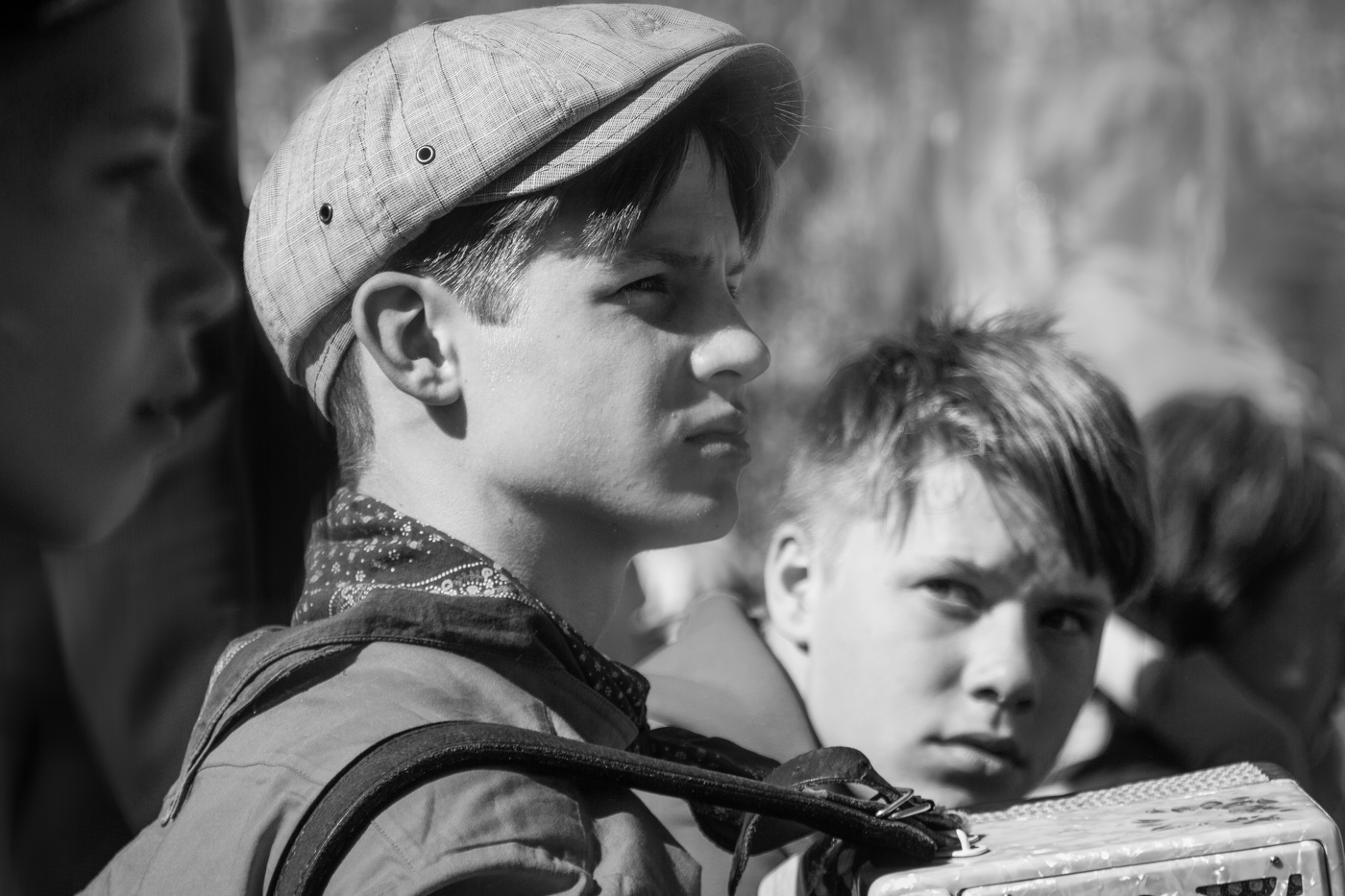 der erste Mann im Dorf