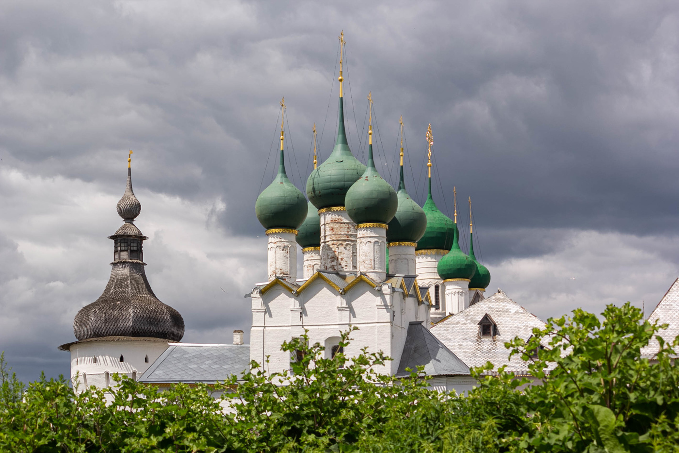 Wolken über der Stadt