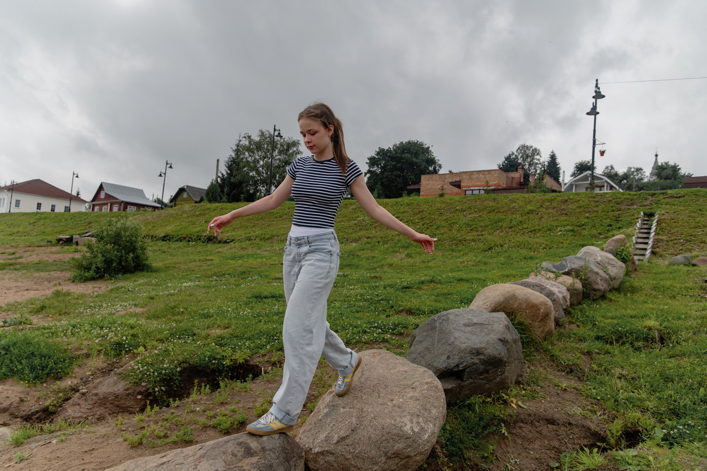 Mit Eiswürfeln / in Geldnot