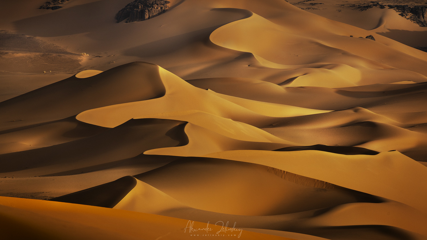 Etude bei Sonnenuntergang