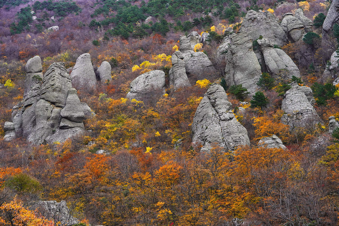 Herbst im Tal der Geister