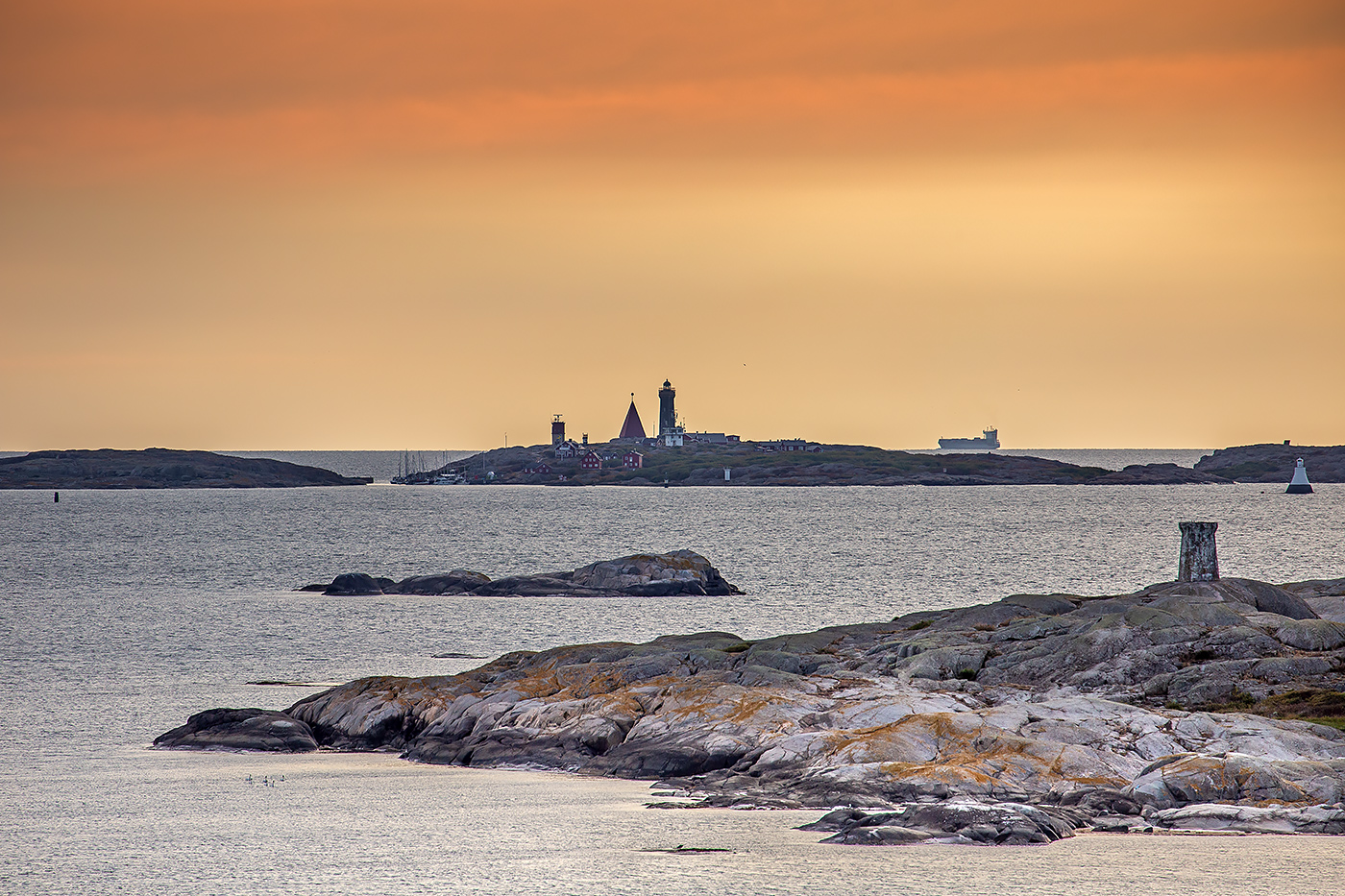 Entlang der Küste von Schweden