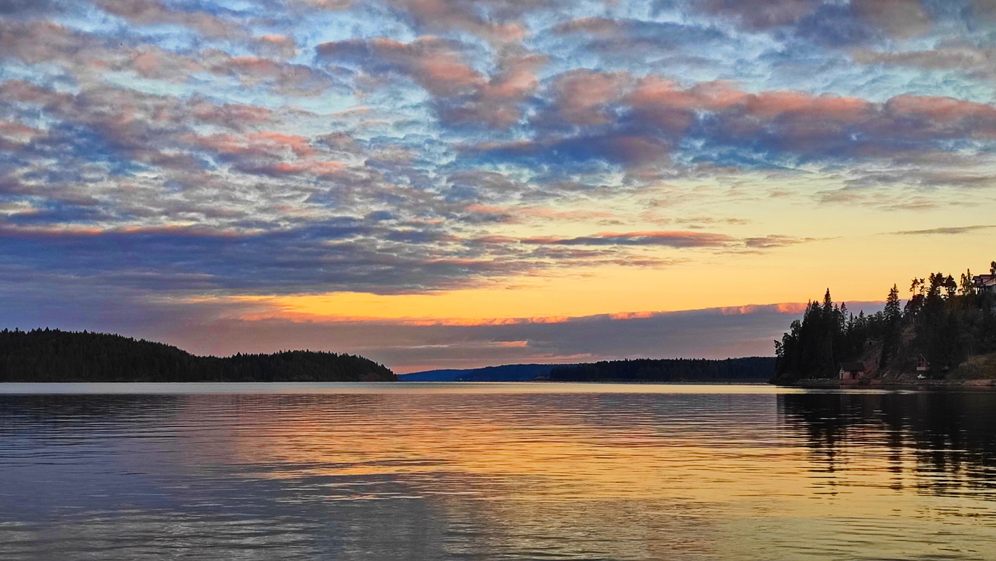 Abend auf Ladoga