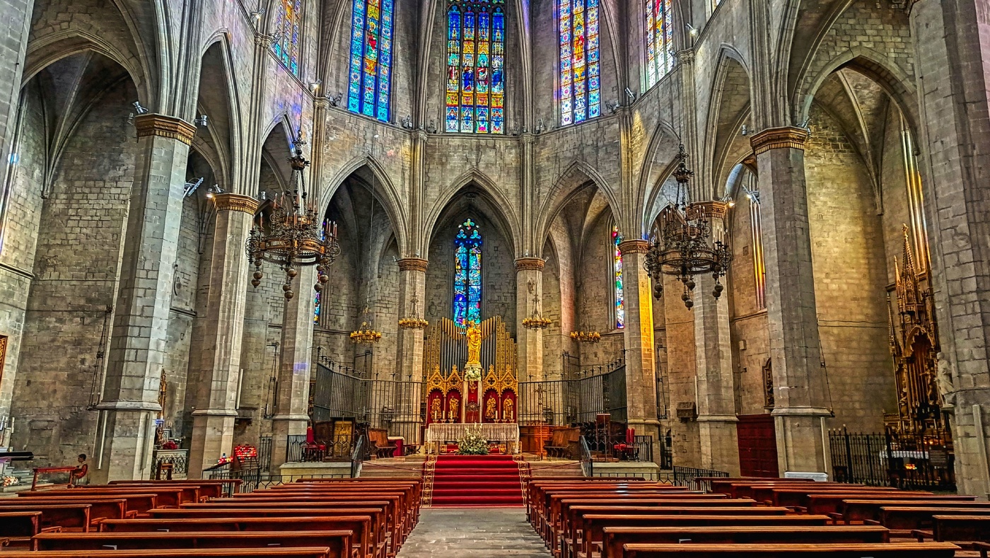 Manresa - nau central de la Seu - Bages