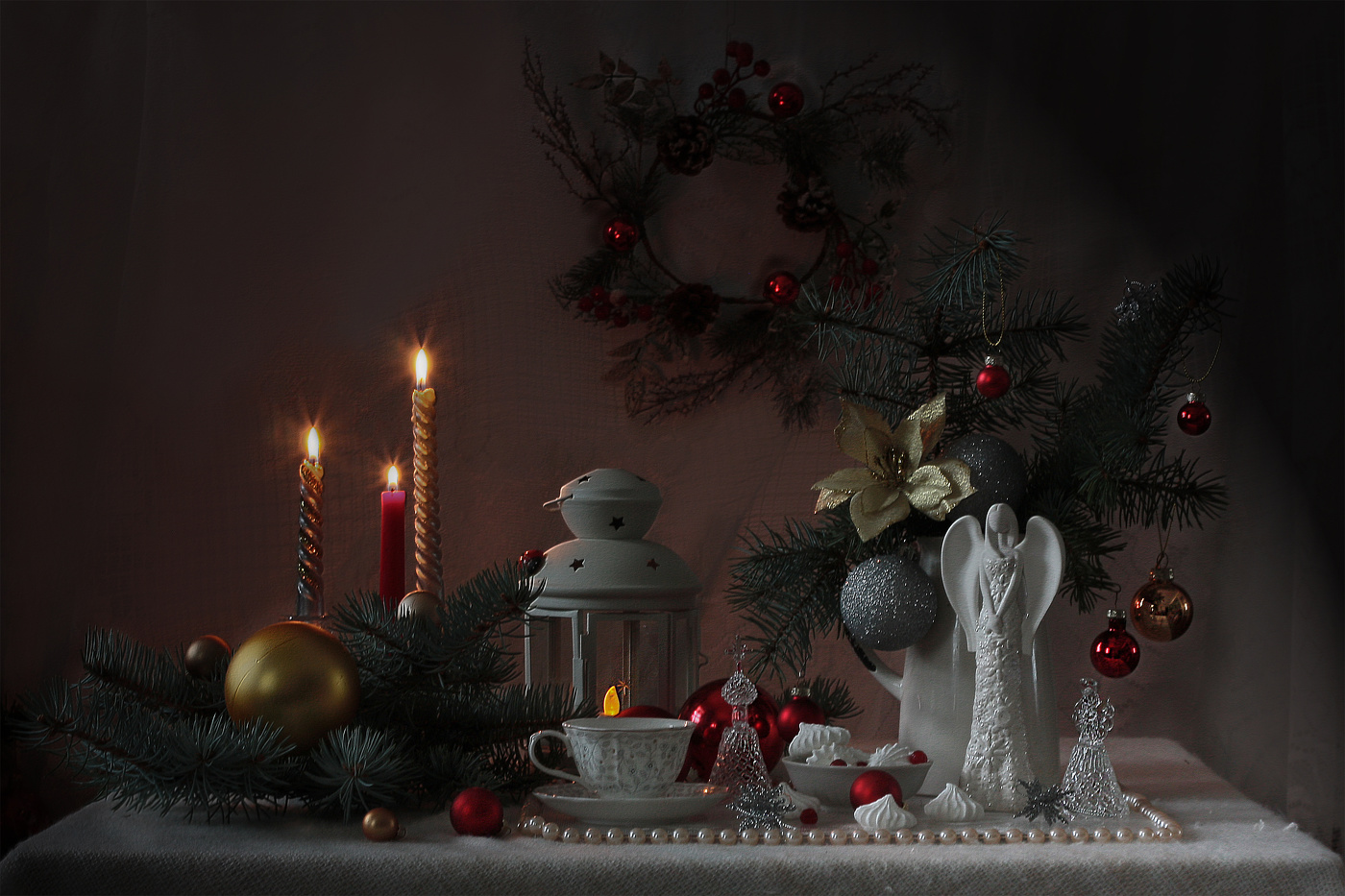 Herbst Morgendämmerung