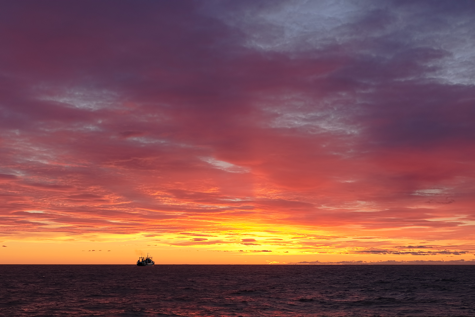 Farben des Sonnenuntergangs