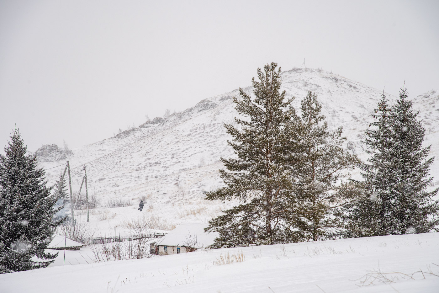 und der Schnee geht ...