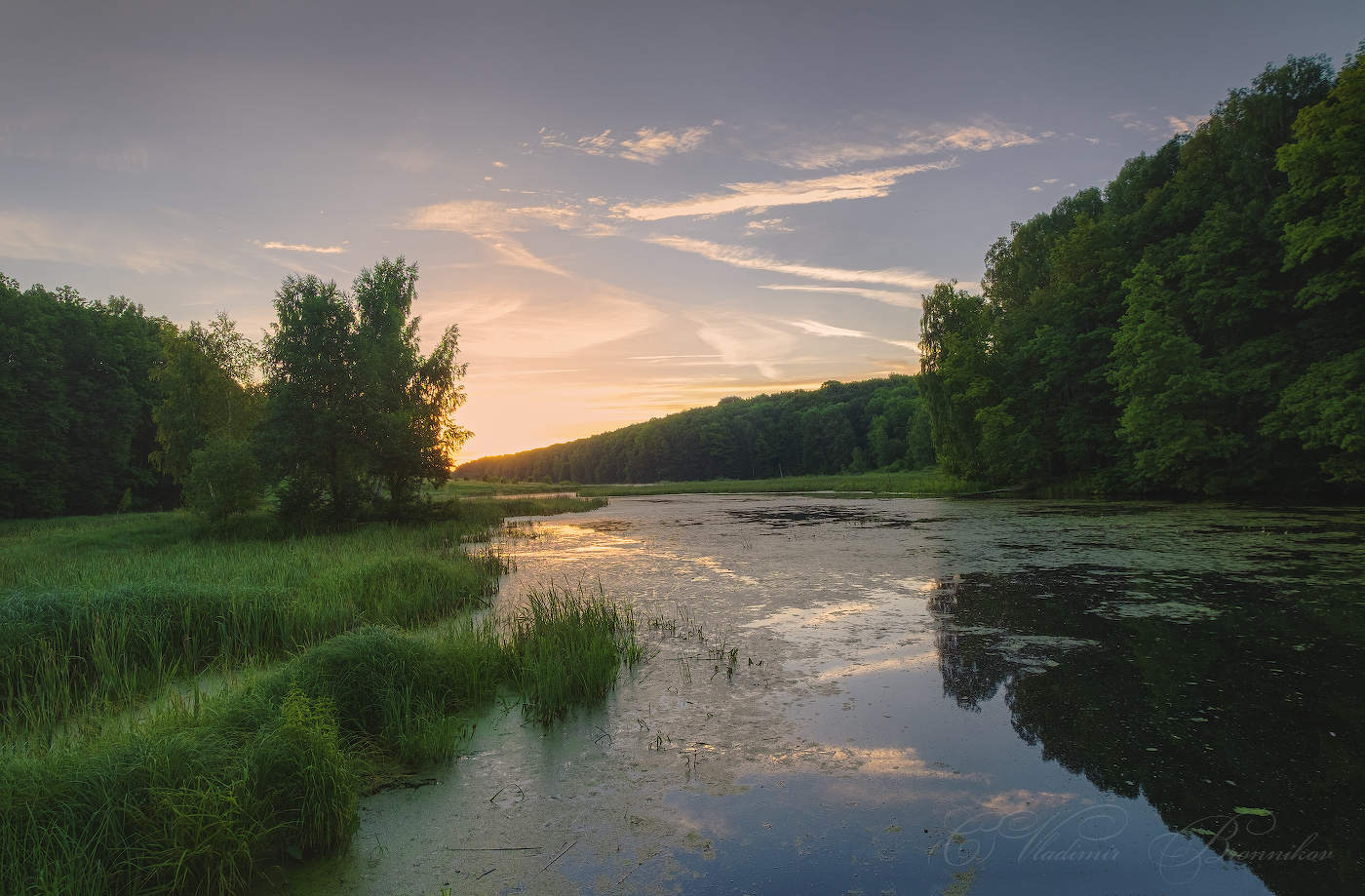 In der Morgendämmerung Stunden