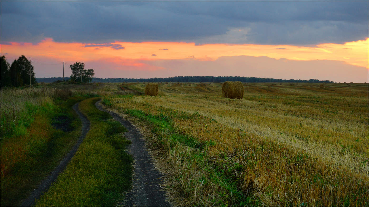 Abend verlassen Sommer