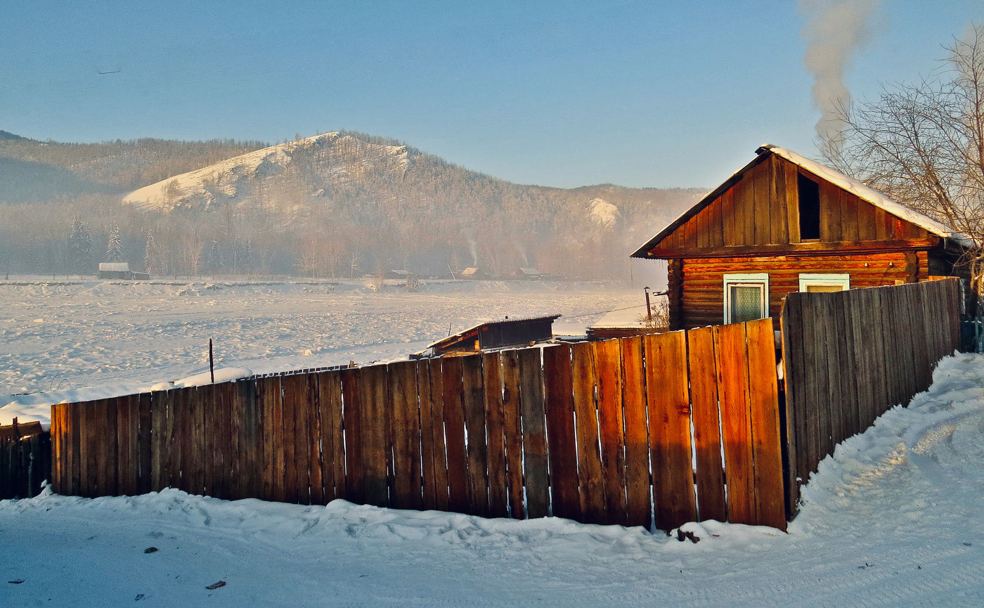 Haus auf einem Hügel
