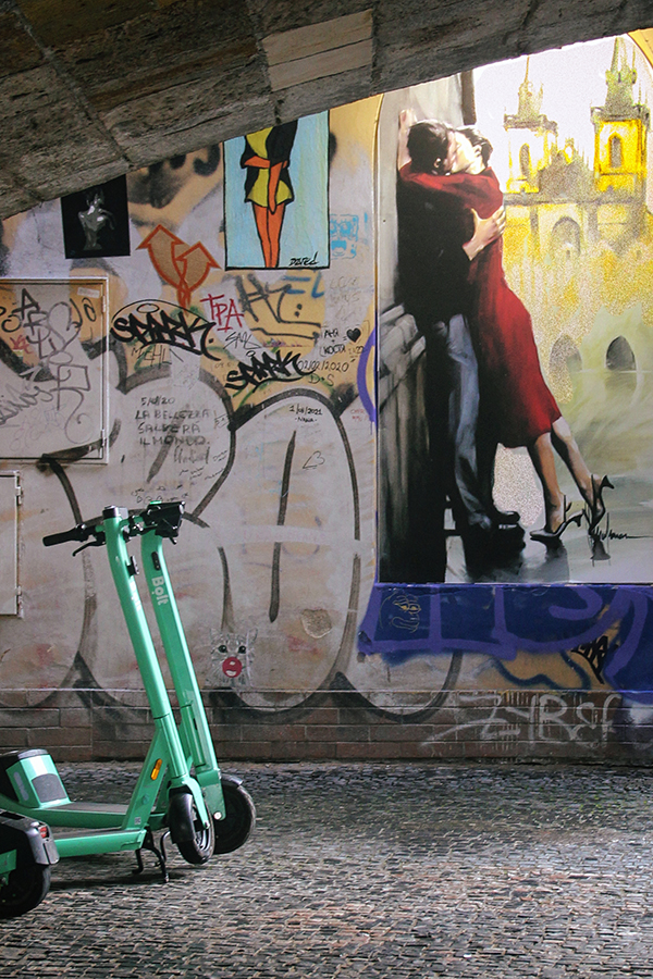 Unter der Brücke ...