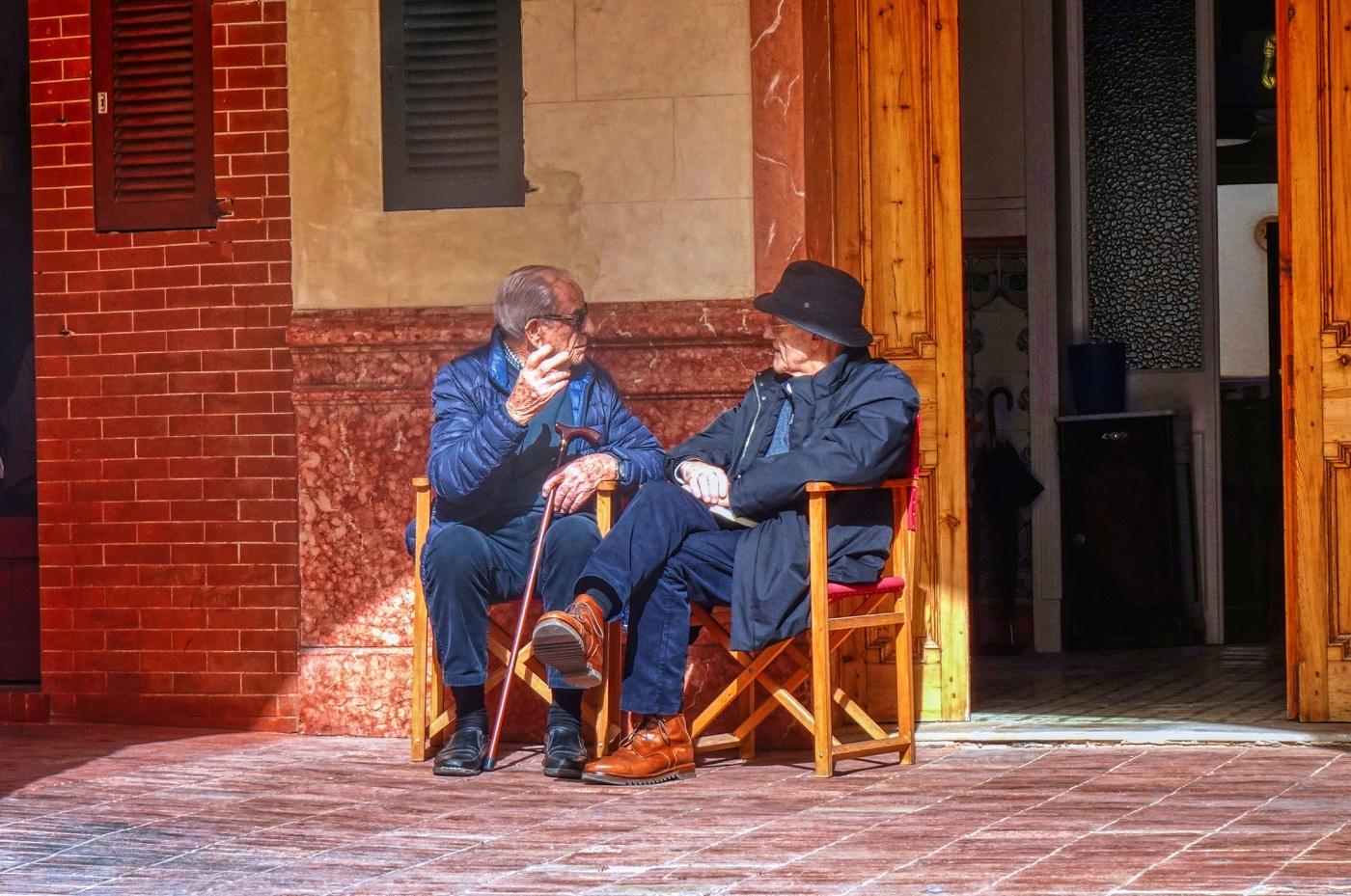 Ciutadella - homes xerrant - Menorca