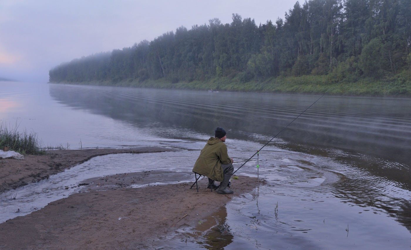 Morgen auf dem Fluss