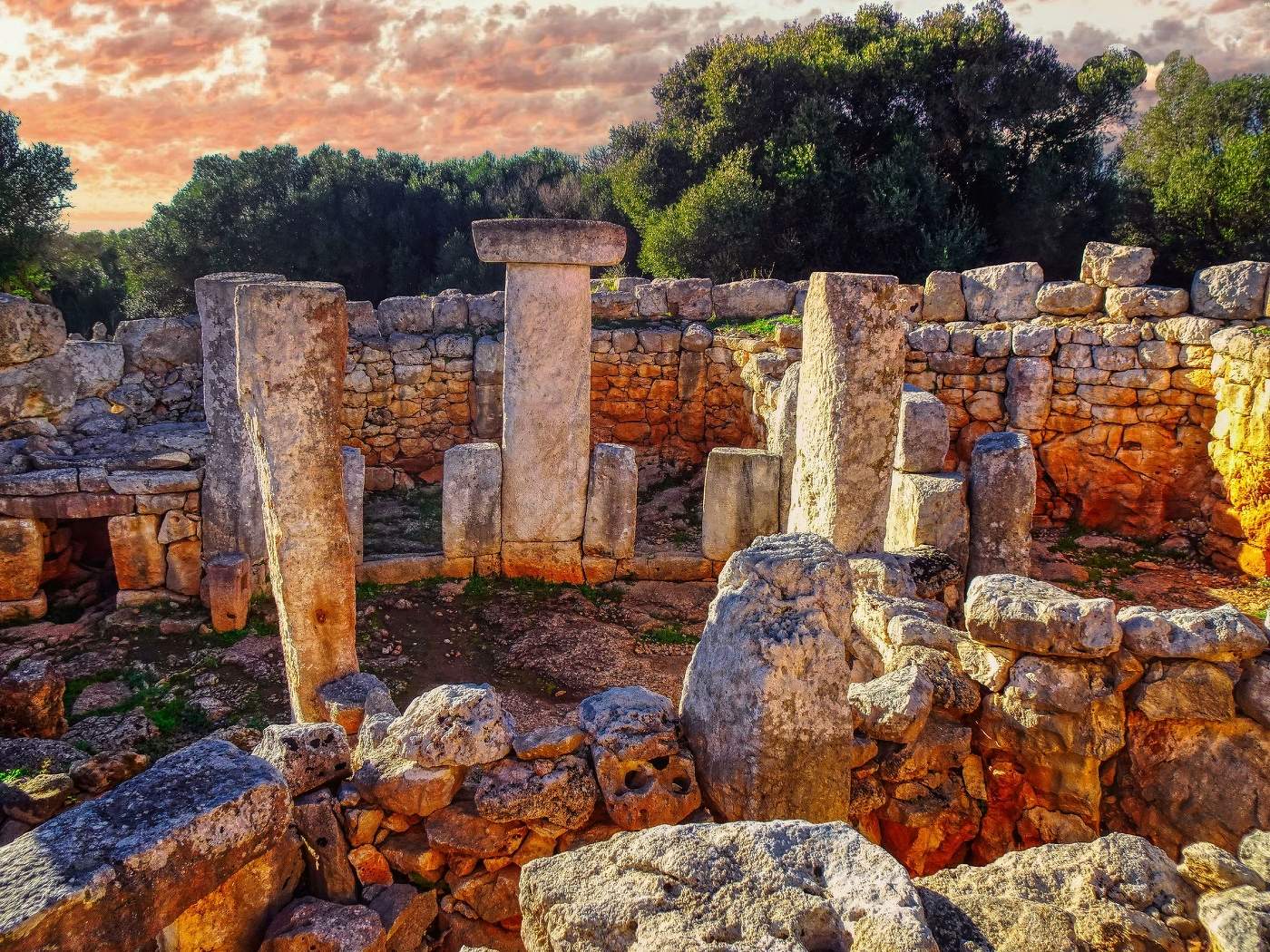 Alaior - Torre d'en Galmés (poblat talaiòtic) - Menorca (Balears)