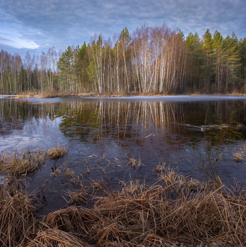Morgen von der letzten Eiszeit