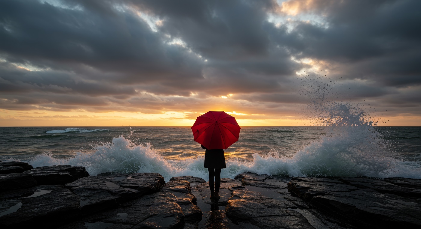 Allein mit den Elementen