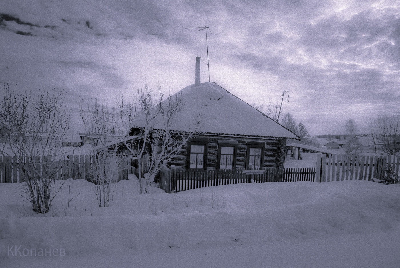 Haus in einer Ortschaft