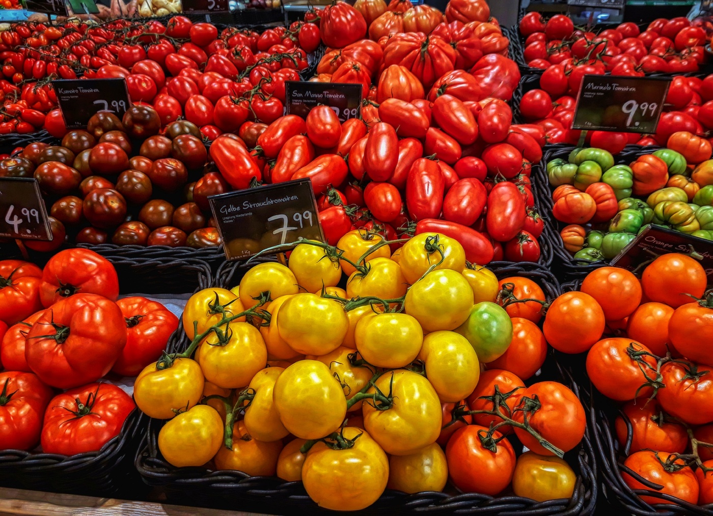 Munic - tomaques al mercat - Alemanya