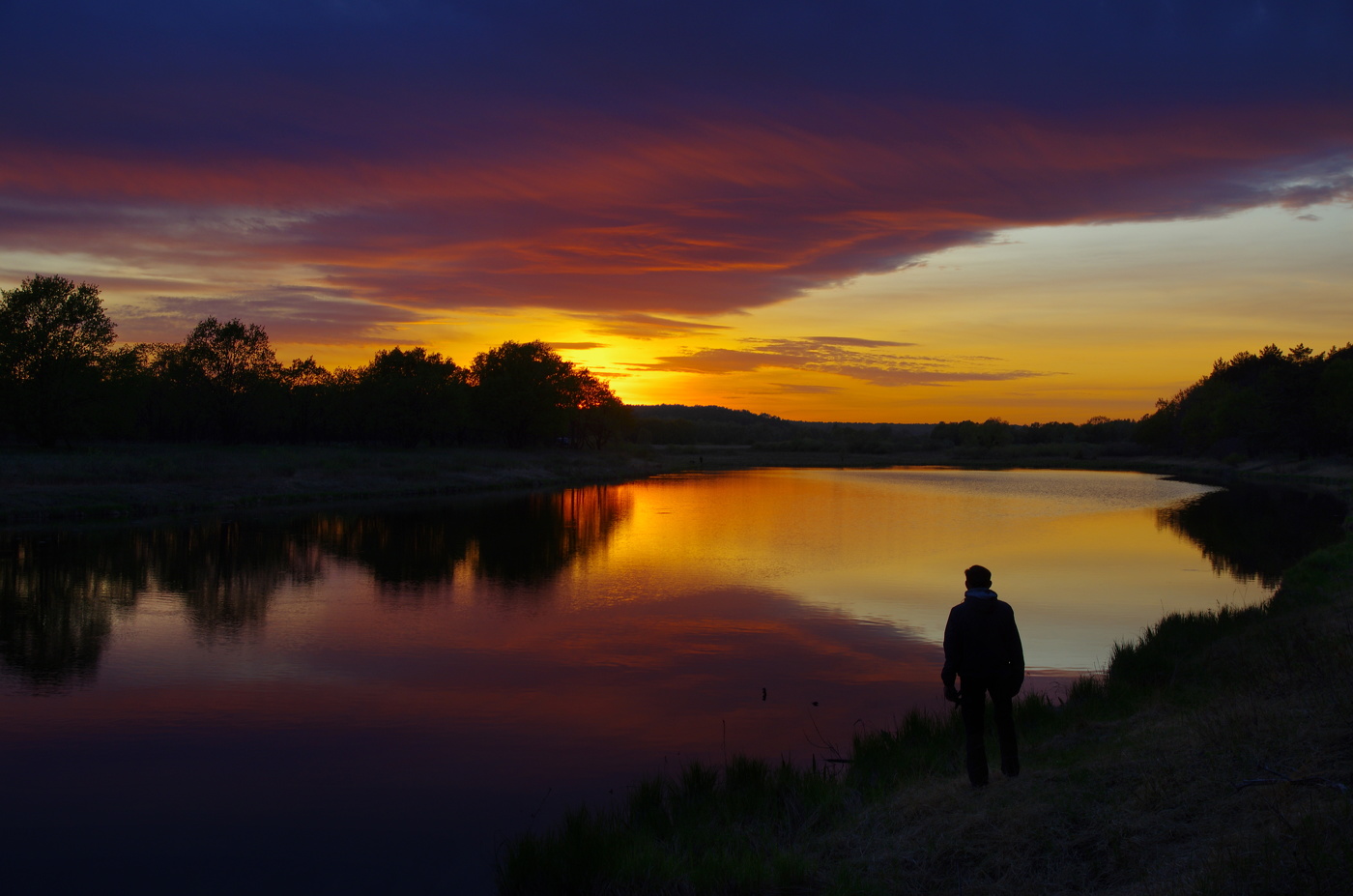 Provazhaya Sonnenuntergang