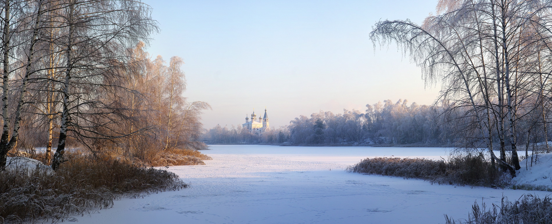 Ein schöner Tag dank Frost und Sonne