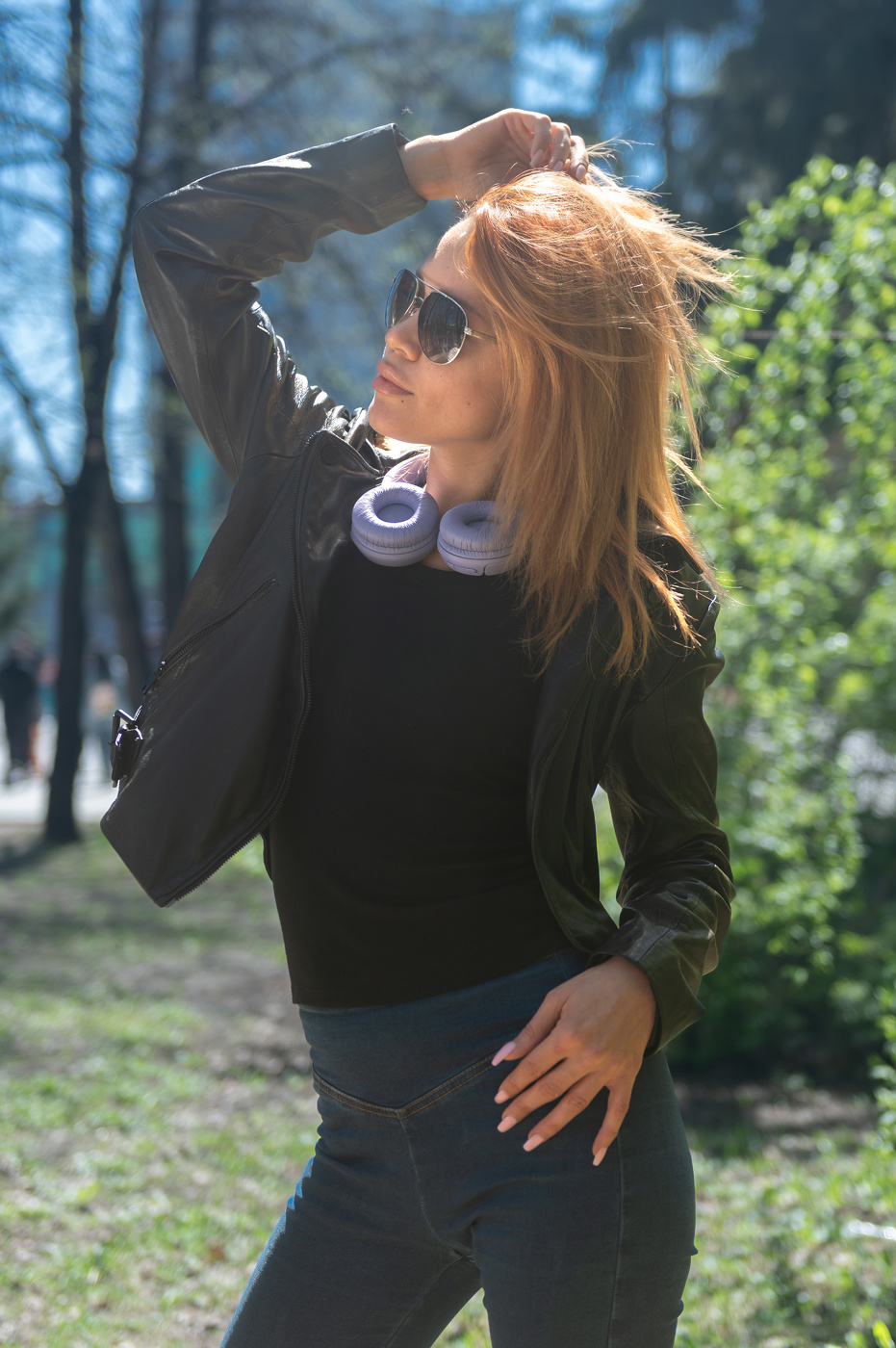 An der Frühlingssonne