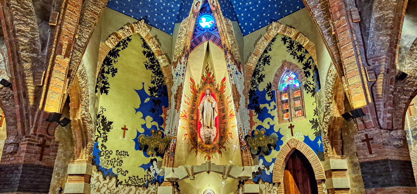 Vistabella (La Secuita) - interior Església del Sagrat Cor - Tarragonès