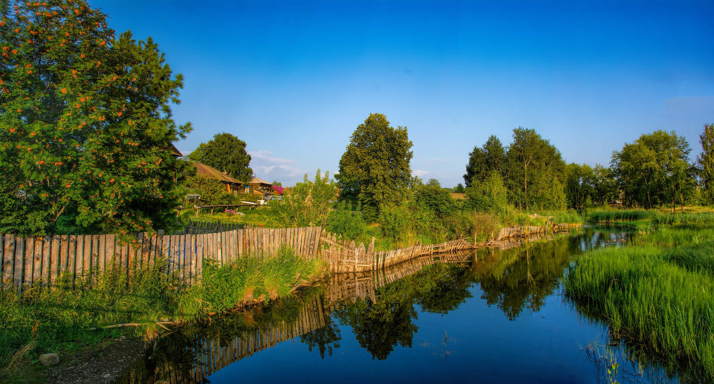 Landschaft im ländlichen Raum