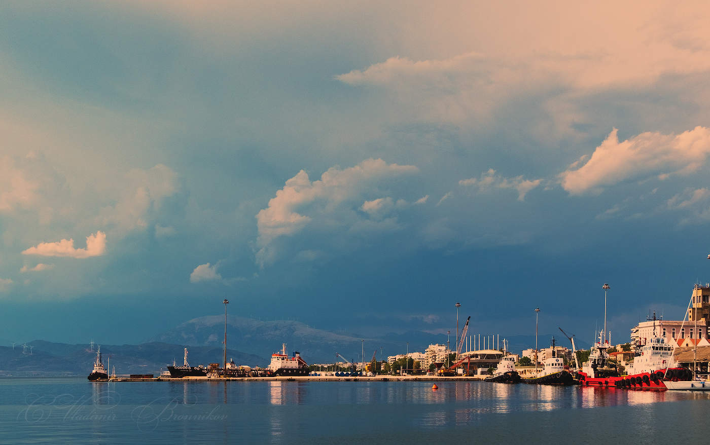 Hafen kam in unsere Schiffe