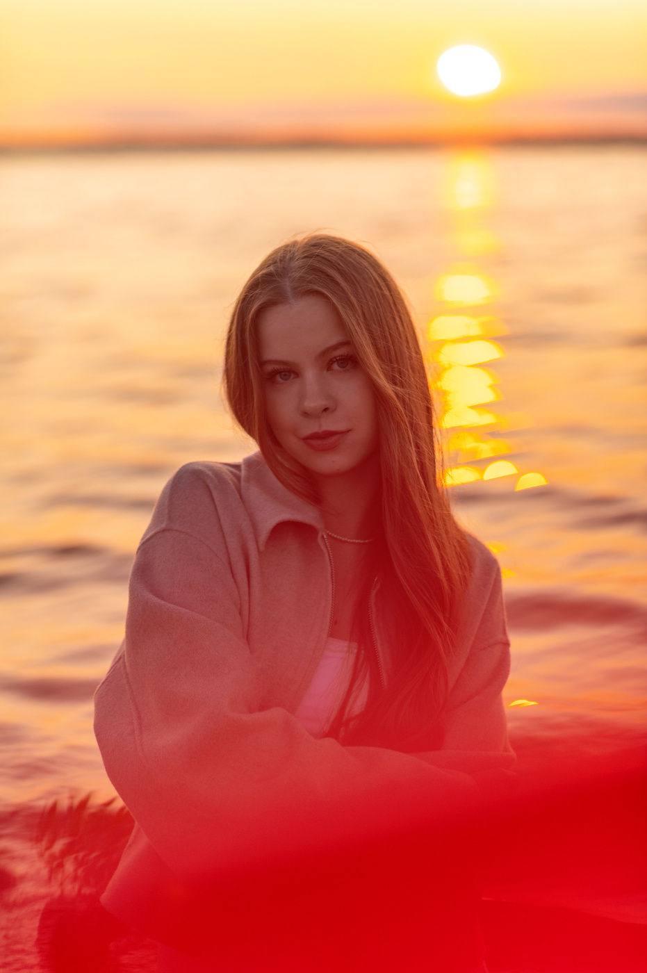 Dämmerung über dem See