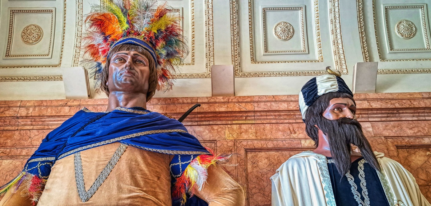 Reus - (gegants a l'Ajuntament) - Baix Camp