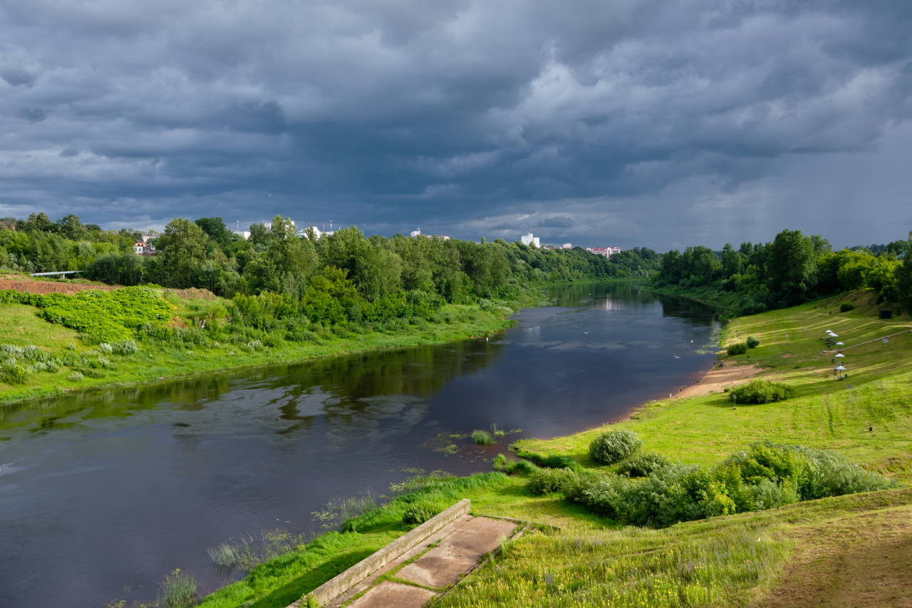 Blick von der Brücke