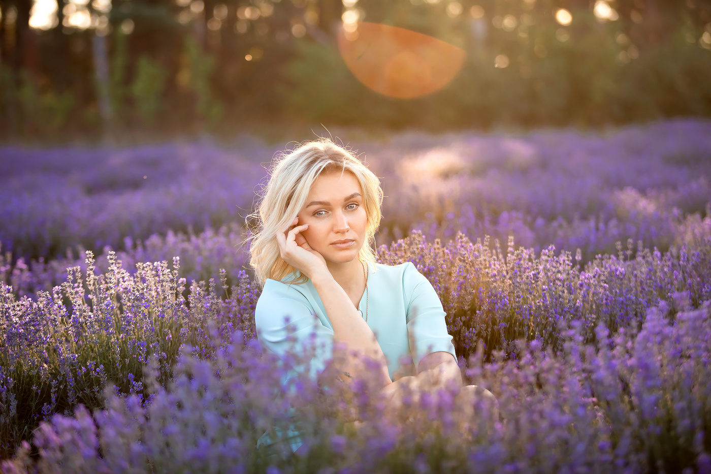 Portrait photo session