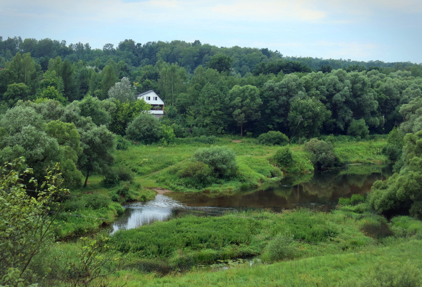 Morgen auf dem Fluss