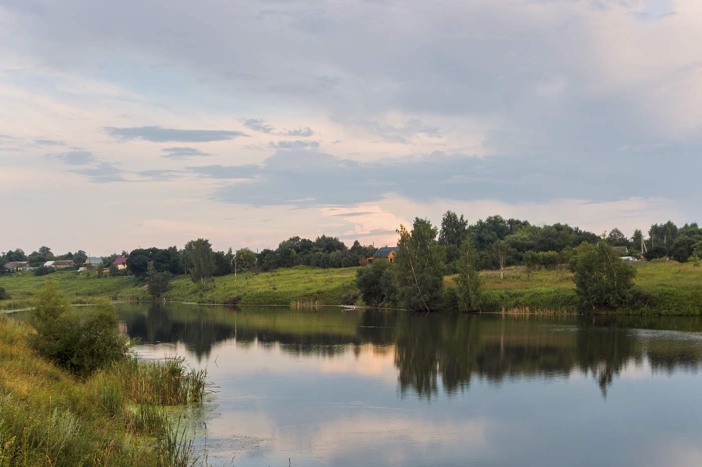 Gut zu haben ein Haus in dem Dorf