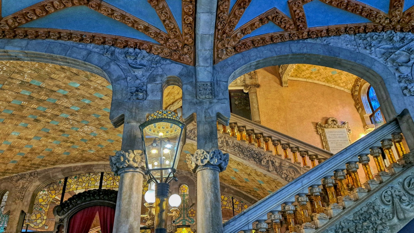 Barcelona - escales Palau de la Música - Barcelonès