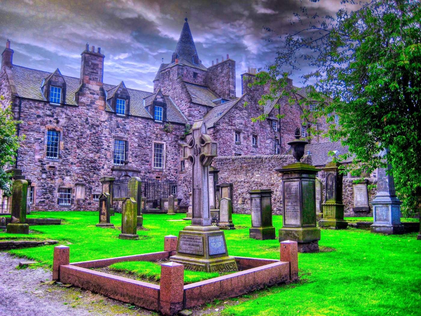 Edimburg - cementiri (detall) - Escòcia