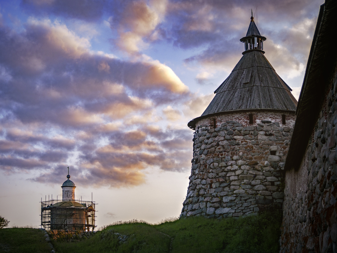Die Mauern des Klosters